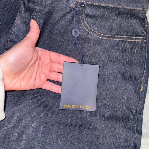 Men’s Authentic Louis Vuitton Jeans Size 38W x 45/46 L - Picture 7 of 13